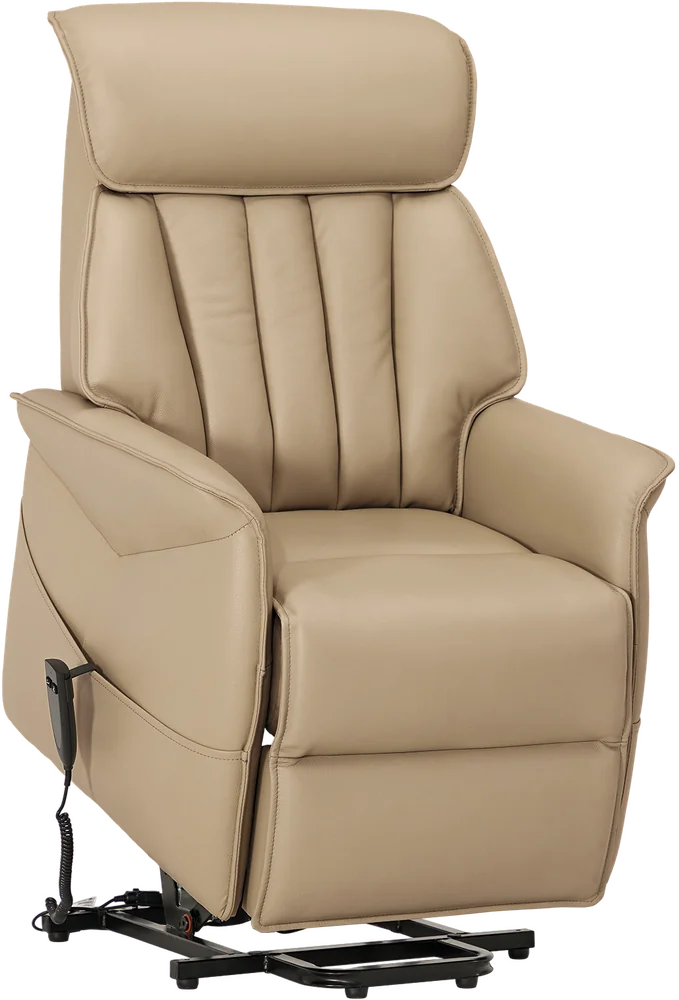 9222 European-Style Lift Recliner — 180° Recline