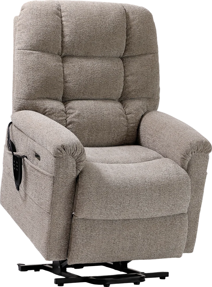 L105K2 Cloud-Back Lift Recliner — 3 Motors