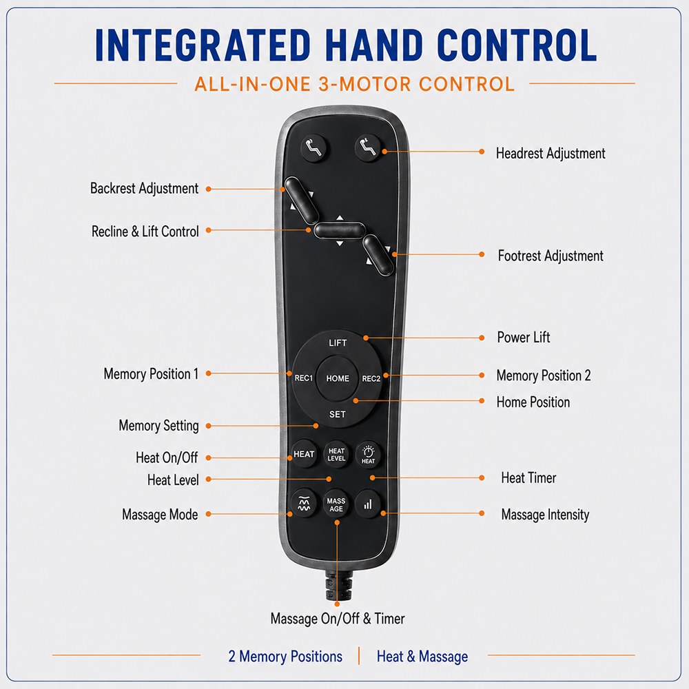 L133K lift recliner — view 5